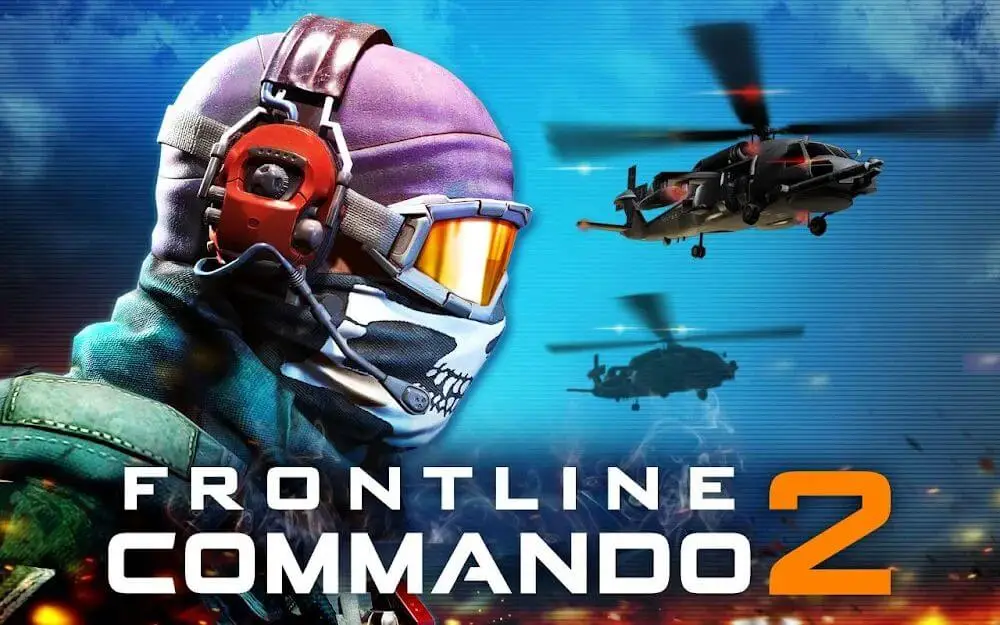 Screenshot of the FRONTLINE COMMANDO 2 game