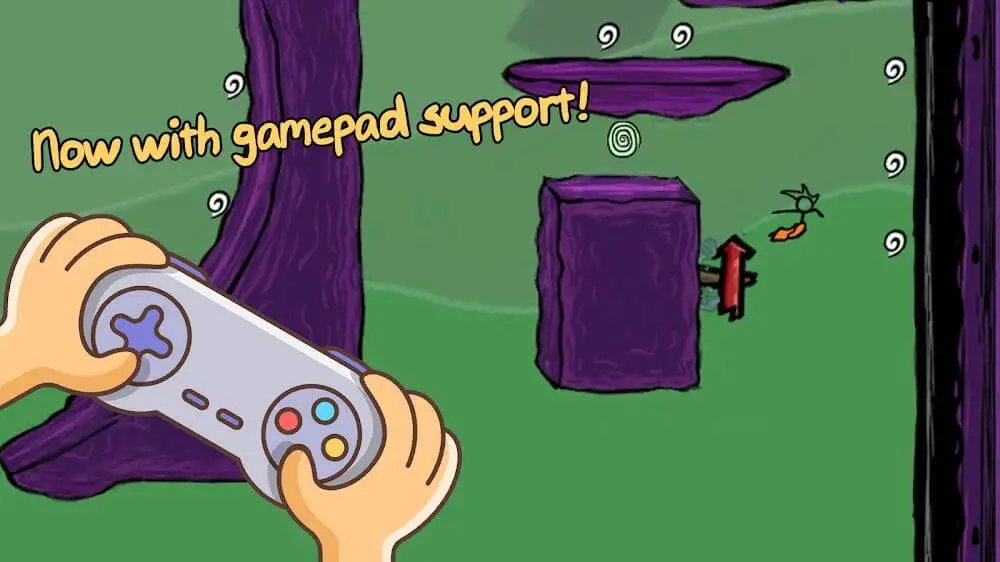 Screenshot of the Fancy Pants Adventures game