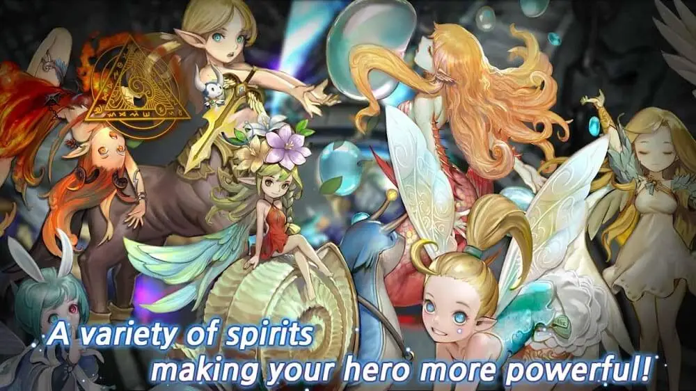 Screenshot of the Fantasy Tales game