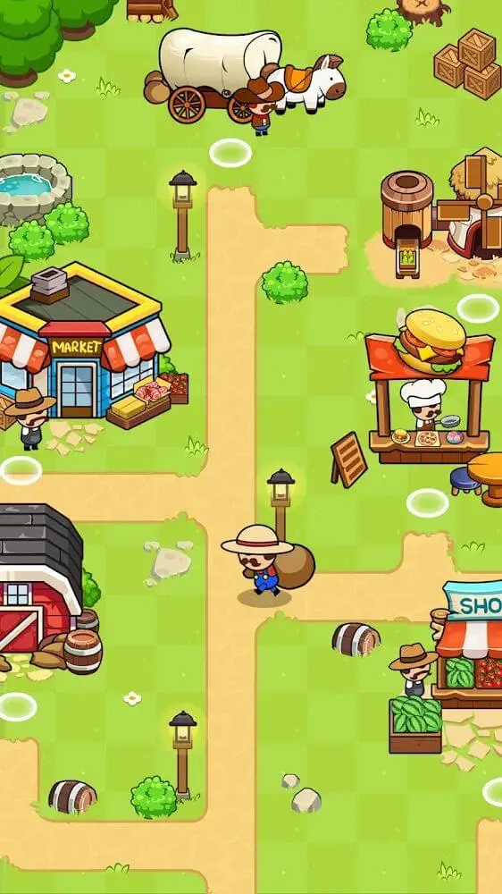 Screenshot of the Farm Blade app