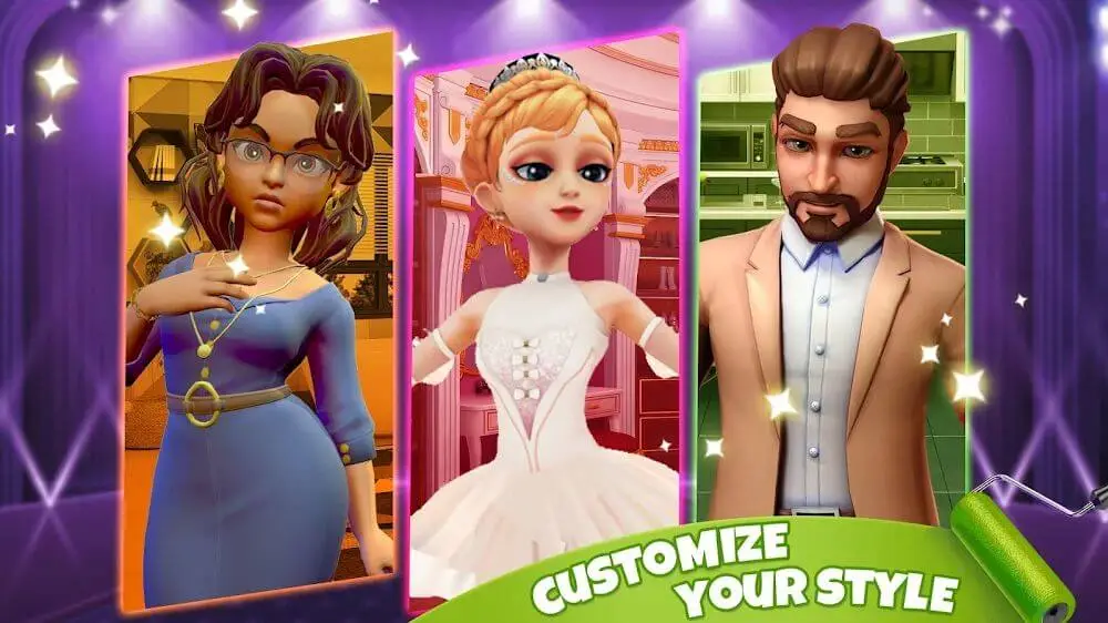 Screenshot of the Fashion Challenge: Life Design game