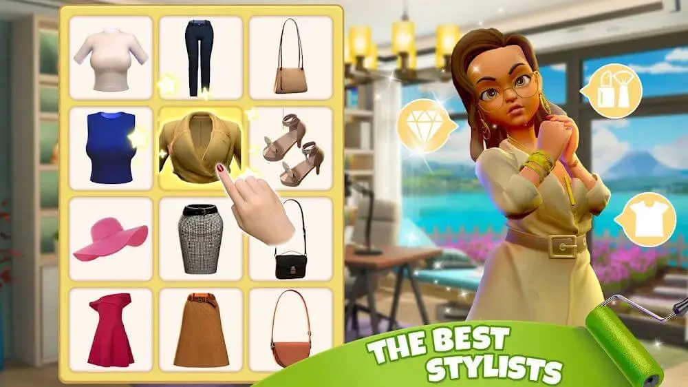 Screenshot of the Fashion Challenge: Life Design game