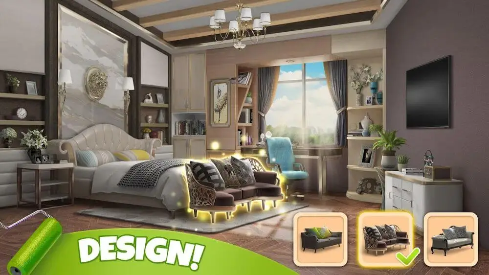 Screenshot of the Fashion Challenge: Life Design game