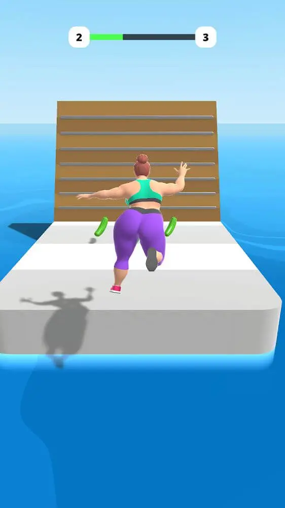 Screenshot of the Fat 2 Fit! app