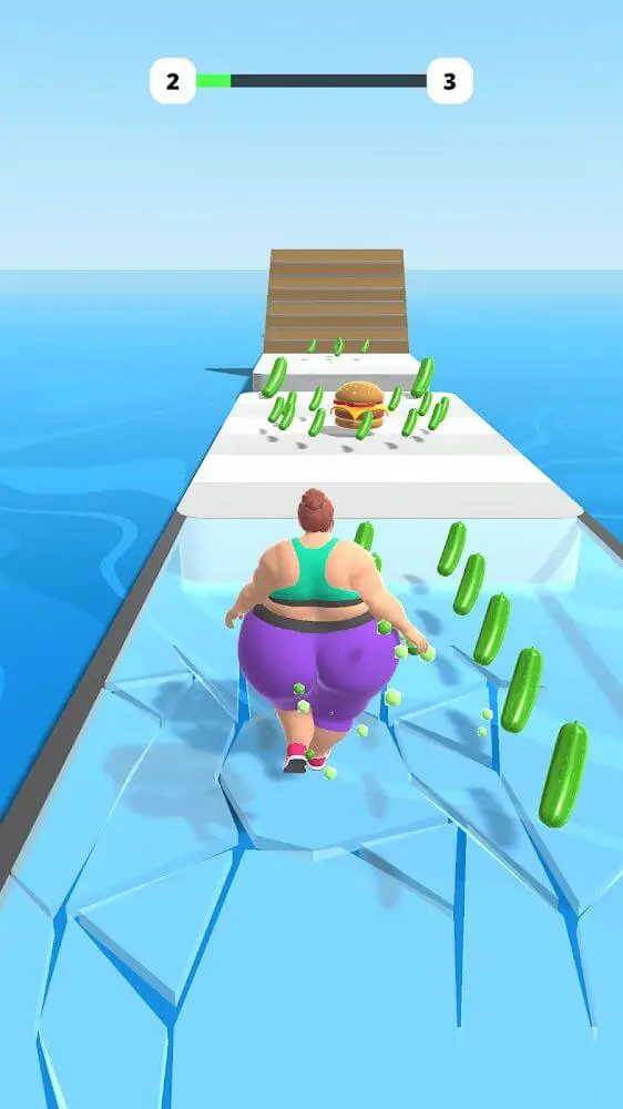 Screenshot of the Fat 2 Fit! app