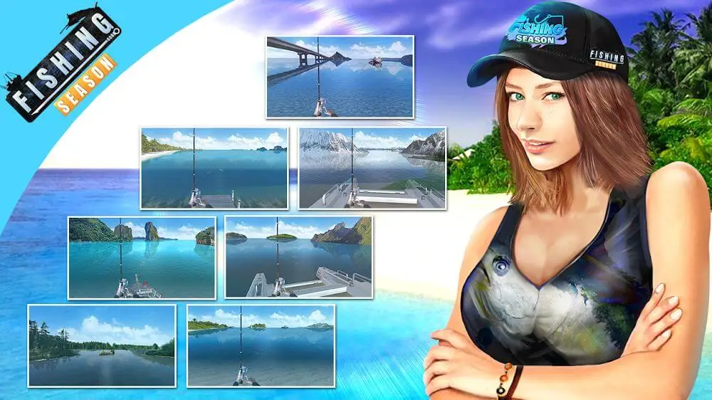 Screenshot of the Fishing Season game