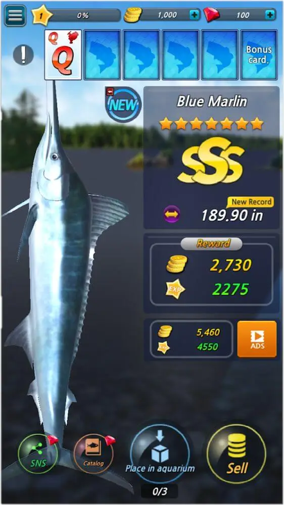 Screenshot of the Fishing Season game