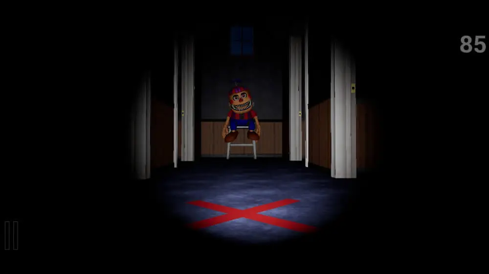Screenshot of the Five Nights at Freddy's: HW game