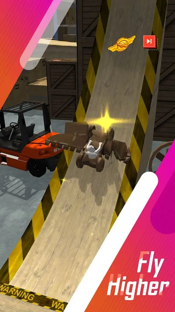 Screenshot of the Fly Higher app