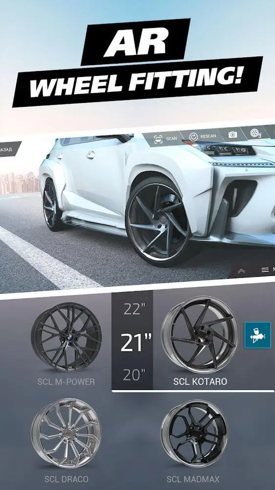 Screenshot of the FormaCar app