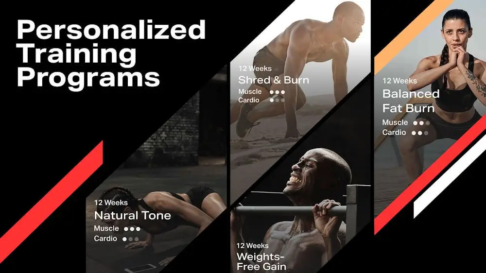 Screenshot of the Freeletics Training Coach game