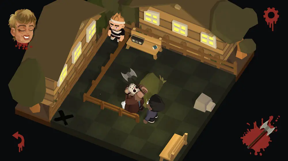 Screenshot of the Friday the 13th: Killer Puzzle game