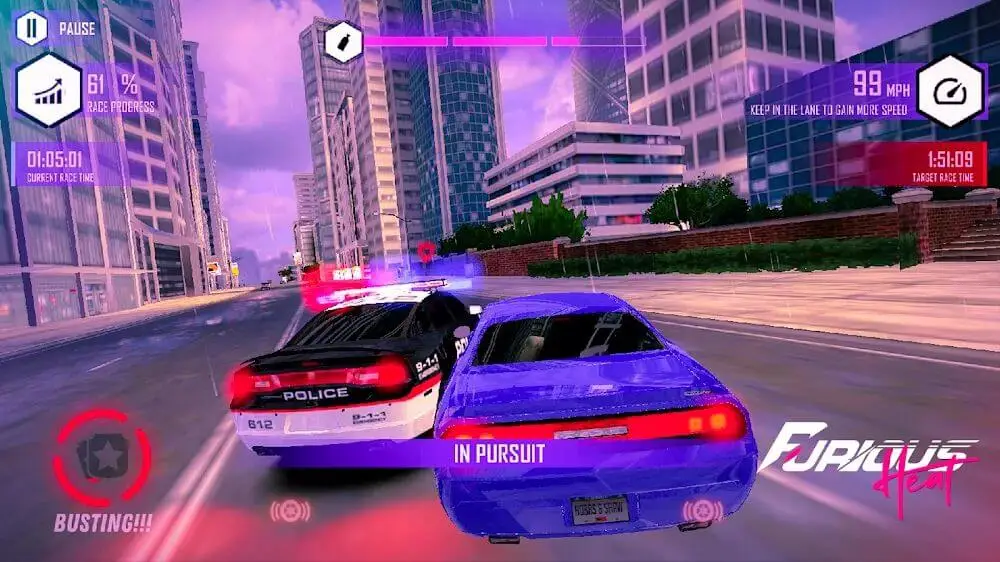 Screenshot of the Furious: Heat Racing game