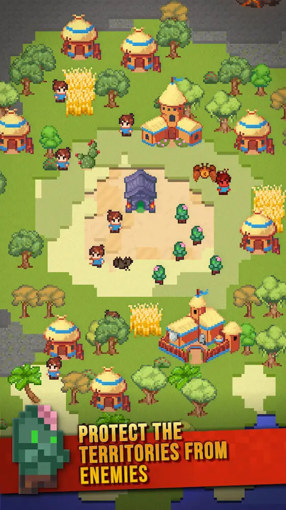 Screenshot of the Galactory - Sandbox God Simulator app