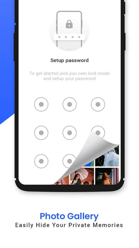 Screenshot of the Gallery: Photo Album Organizer app
