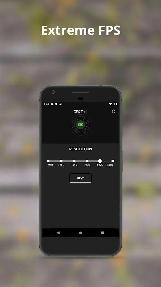 Screenshot of the Game Booster 4x Faster app