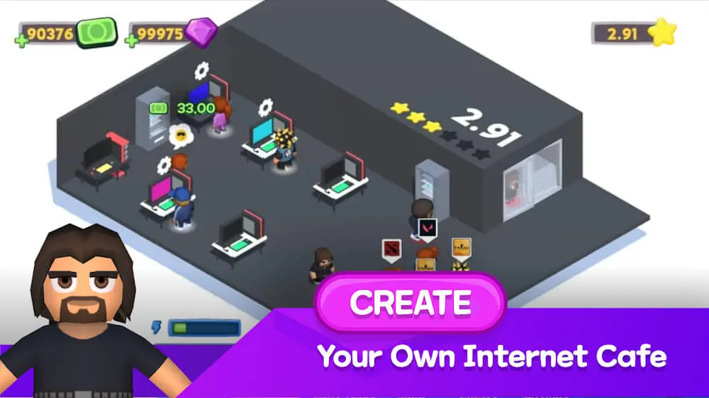 Screenshot of the Game Studio Creator game