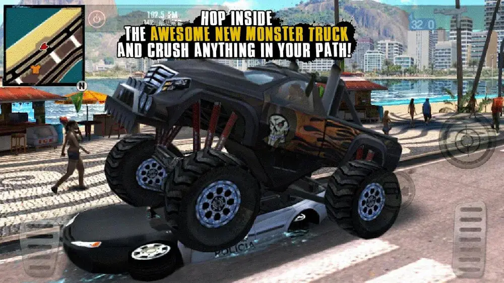 Screenshot of the Gangstar Rio: City of Saints game