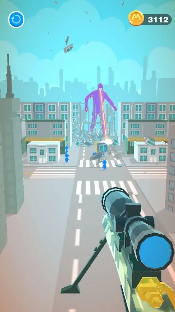 Screenshot of the Giant Wanted app