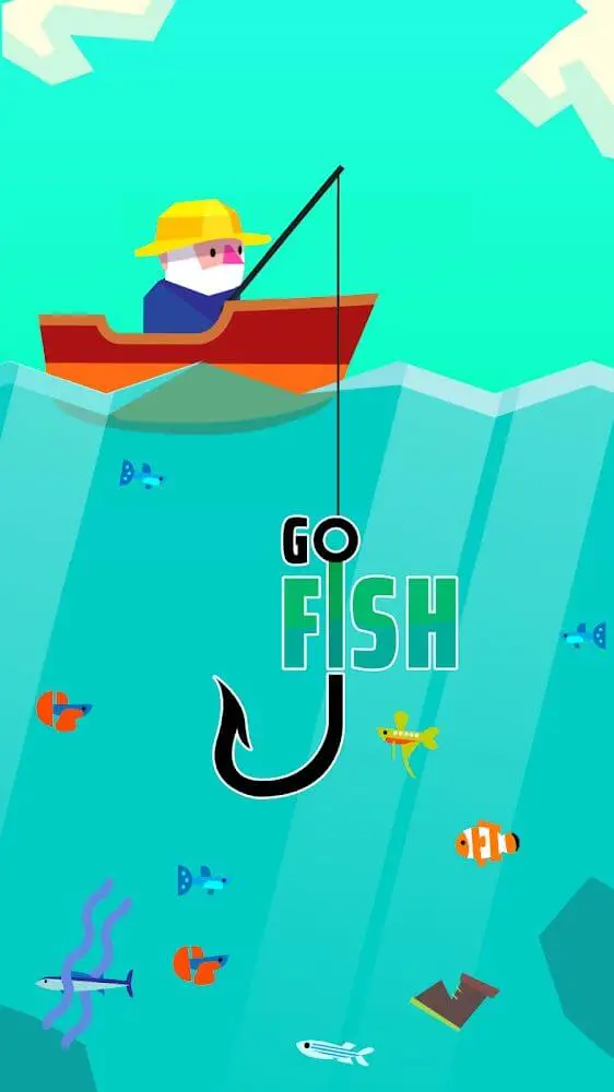 Screenshot of the Go Fish! app