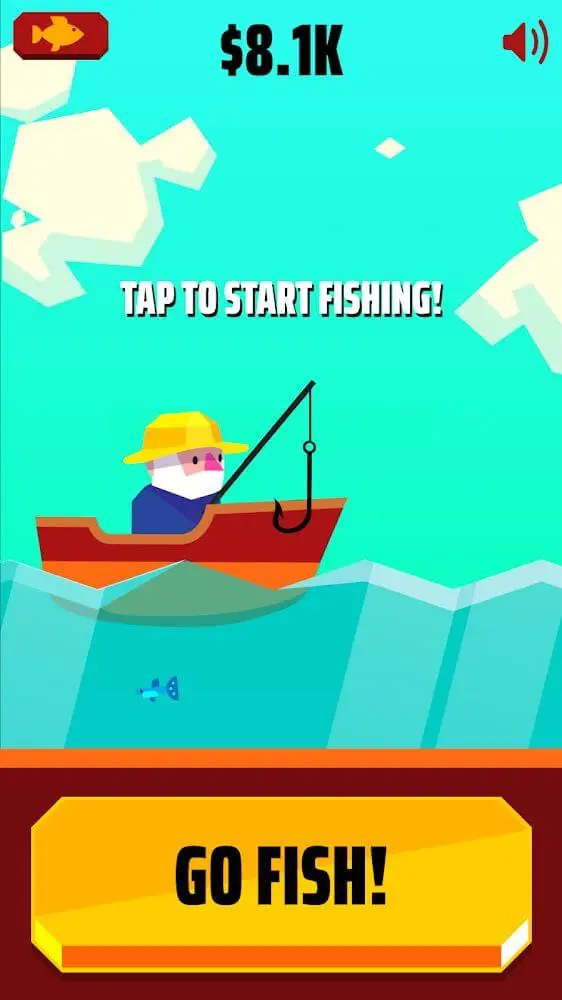 Screenshot of the Go Fish! app