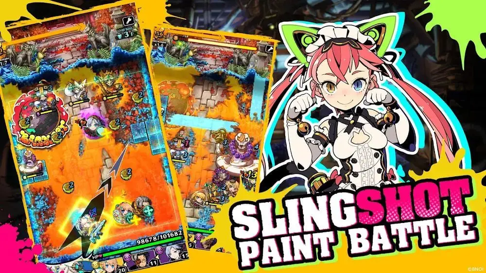 Screenshot of the Graffiti Smash game