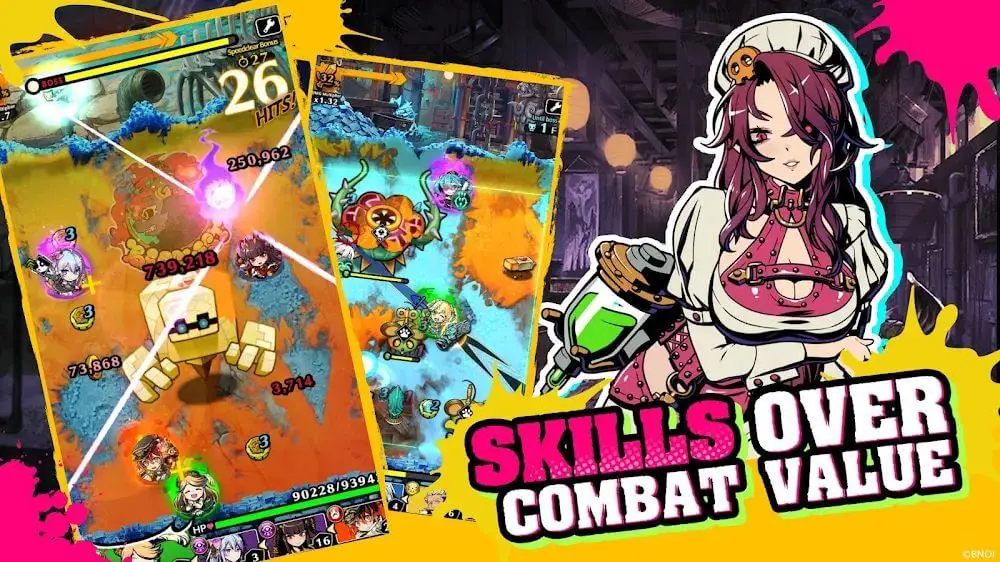 Screenshot of the Graffiti Smash game