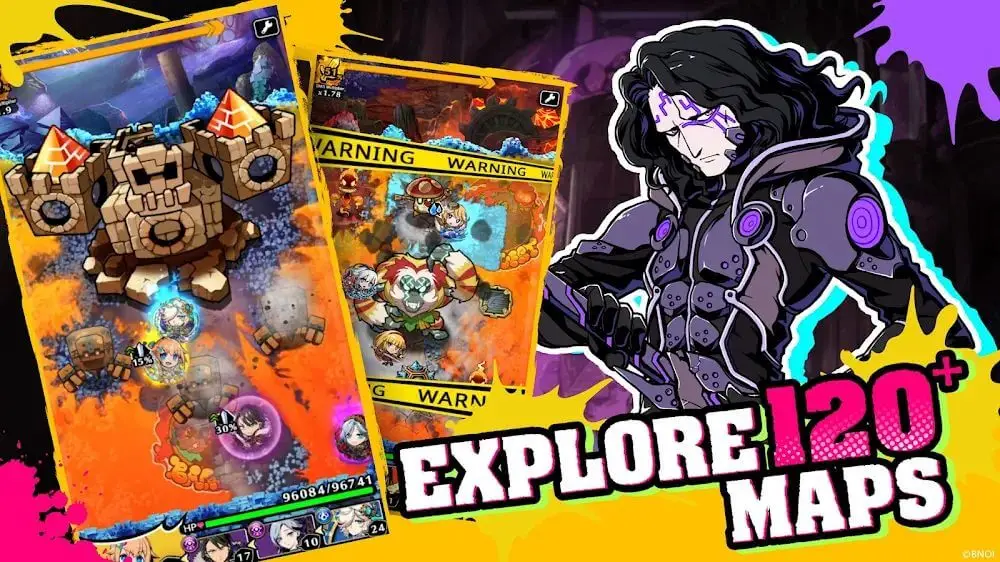 Screenshot of the Graffiti Smash game