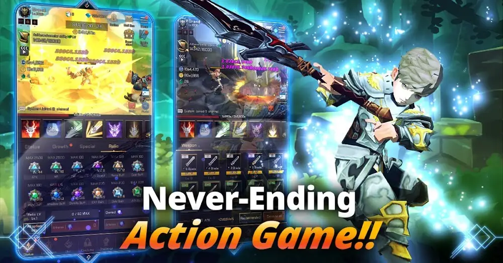 Screenshot of the Grand Master game