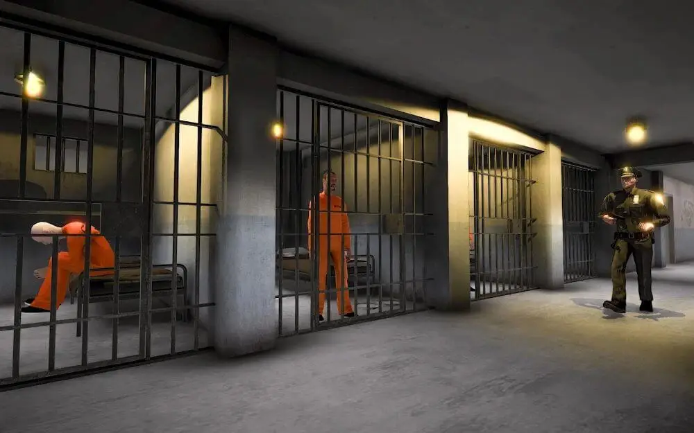 Screenshot of the Grand Prison Escape 3D game