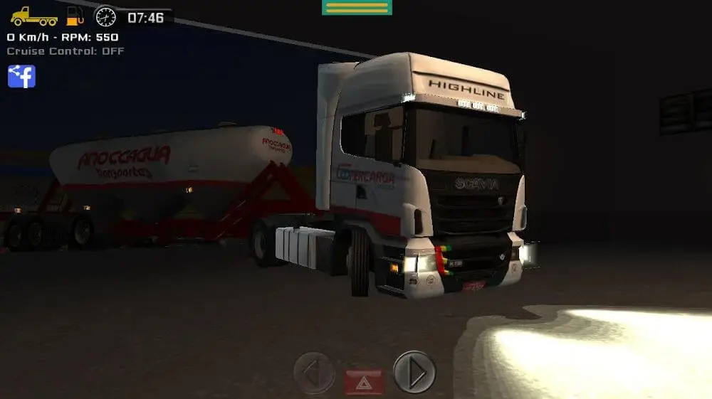 Screenshot of the Grand Truck Simulator game