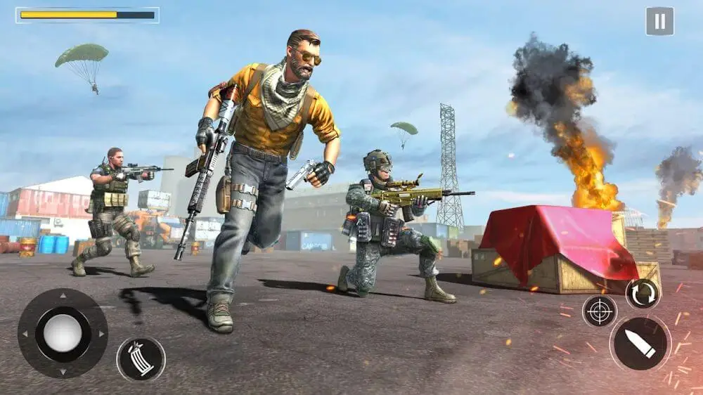 Screenshot of the Gun Games 3D game