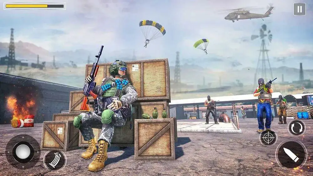 Screenshot of the Gun Games 3D game