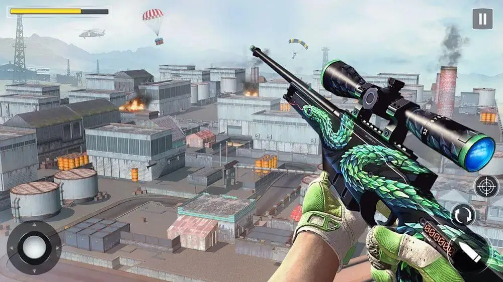 Screenshot of the Gun Games 3D game