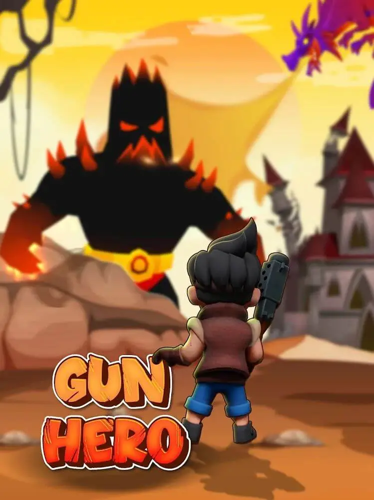 Screenshot of the Gun Hero: Archero Shooting app
