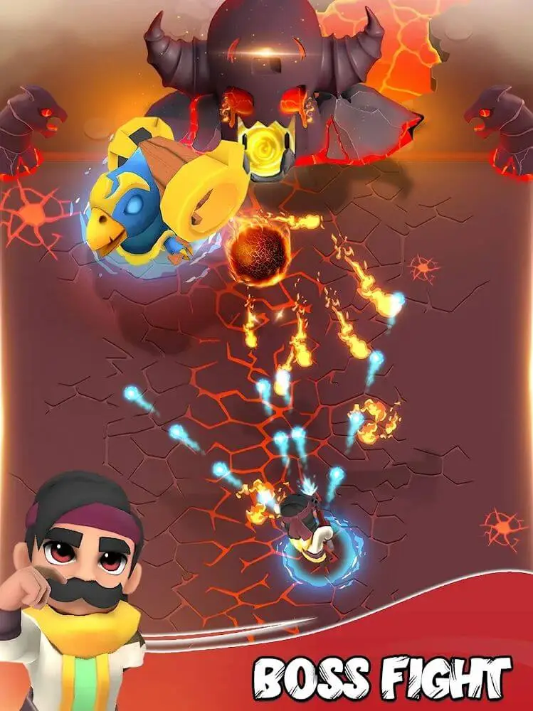 Screenshot of the Gun Hero: Archero Shooting app
