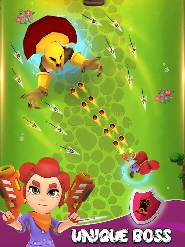 Screenshot of the Gun Hero: Archero Shooting app