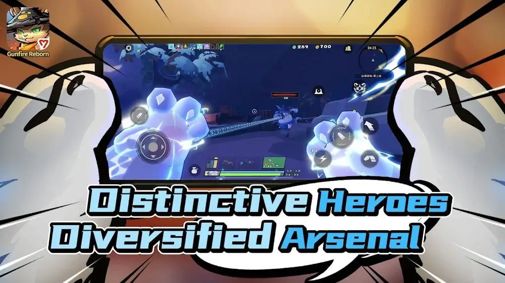 Screenshot of the Gunfire Reborn game