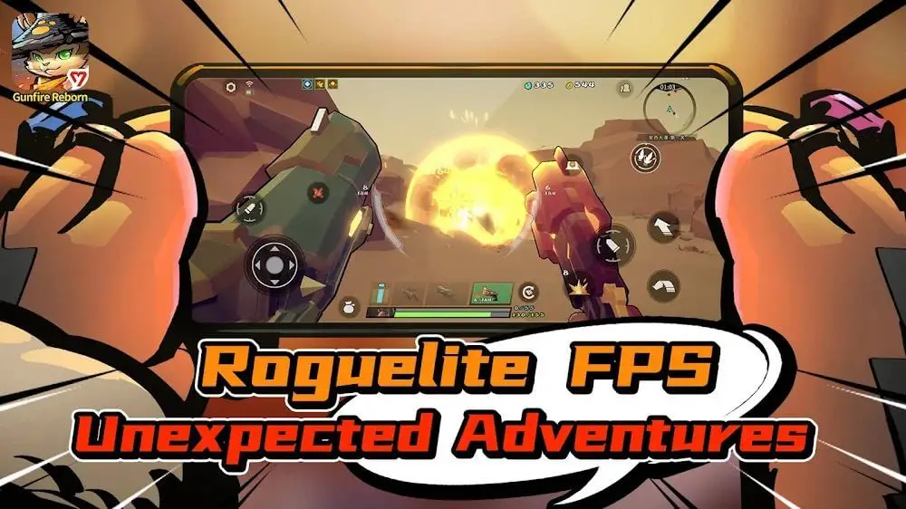 Screenshot of the Gunfire Reborn game