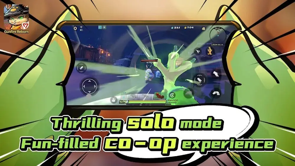 Screenshot of the Gunfire Reborn game