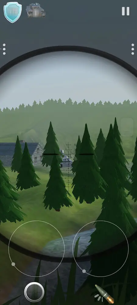 Screenshot of the Gunner Assault 2 app