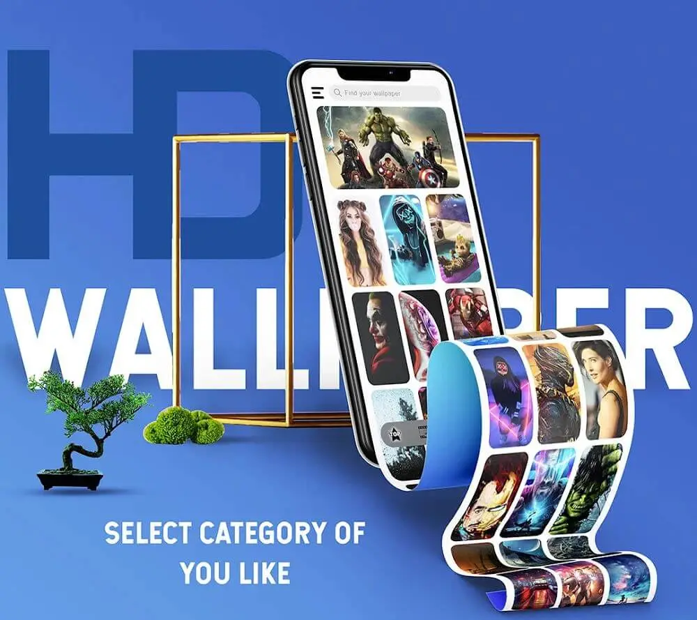 Screenshot of the HD Wallpapers game