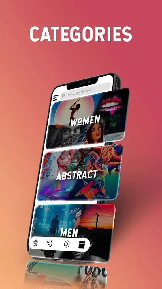 Screenshot of the HD Wallpapers game
