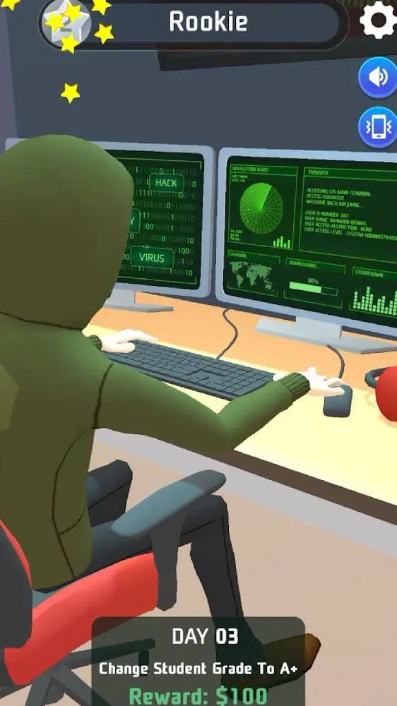 Screenshot of the Hack Computer app