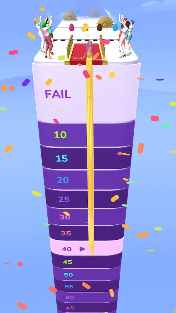 Screenshot of the Hair Challenge app