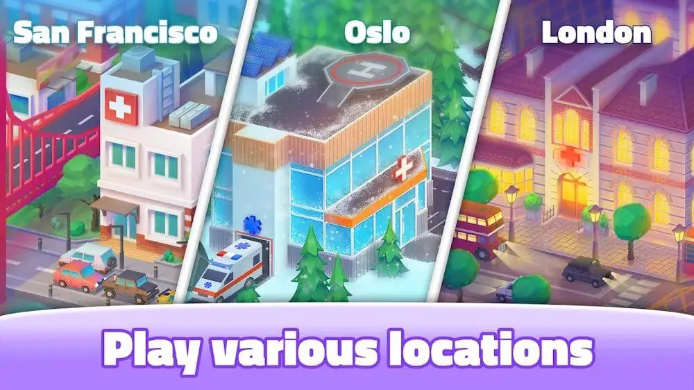 Screenshot of the Happy Clinic game