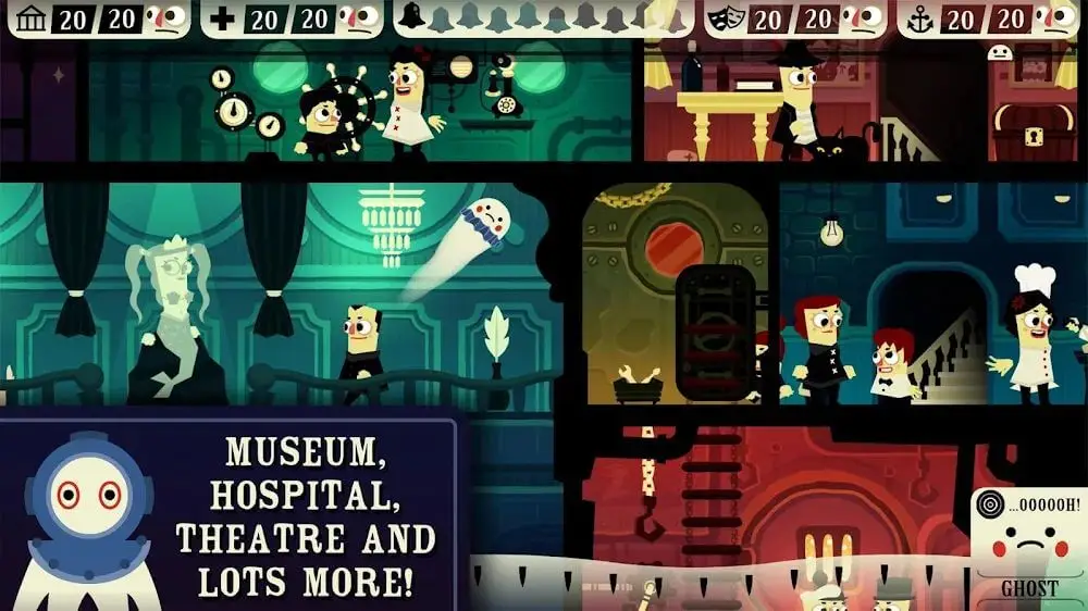 Screenshot of the Haunt the House: Terrortown game