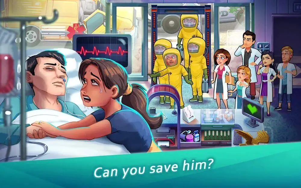 Screenshot of the Heart's Medicine game