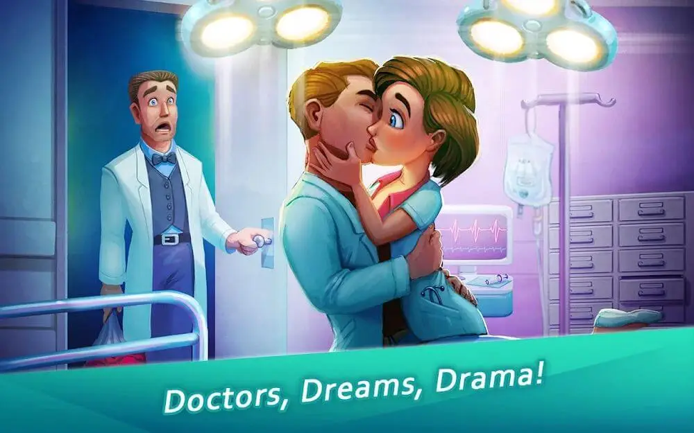 Screenshot of the Heart's Medicine game