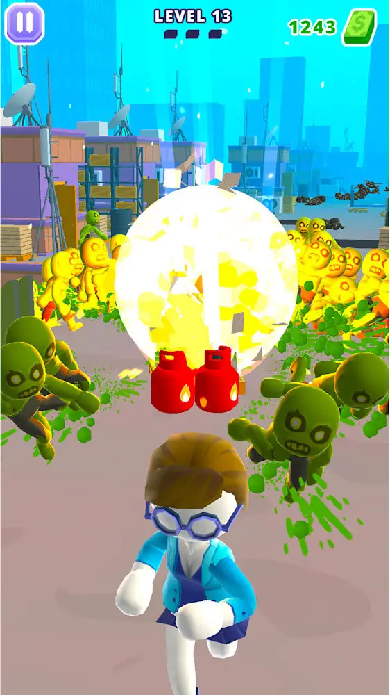Screenshot of the Helicopter Escape 3D app